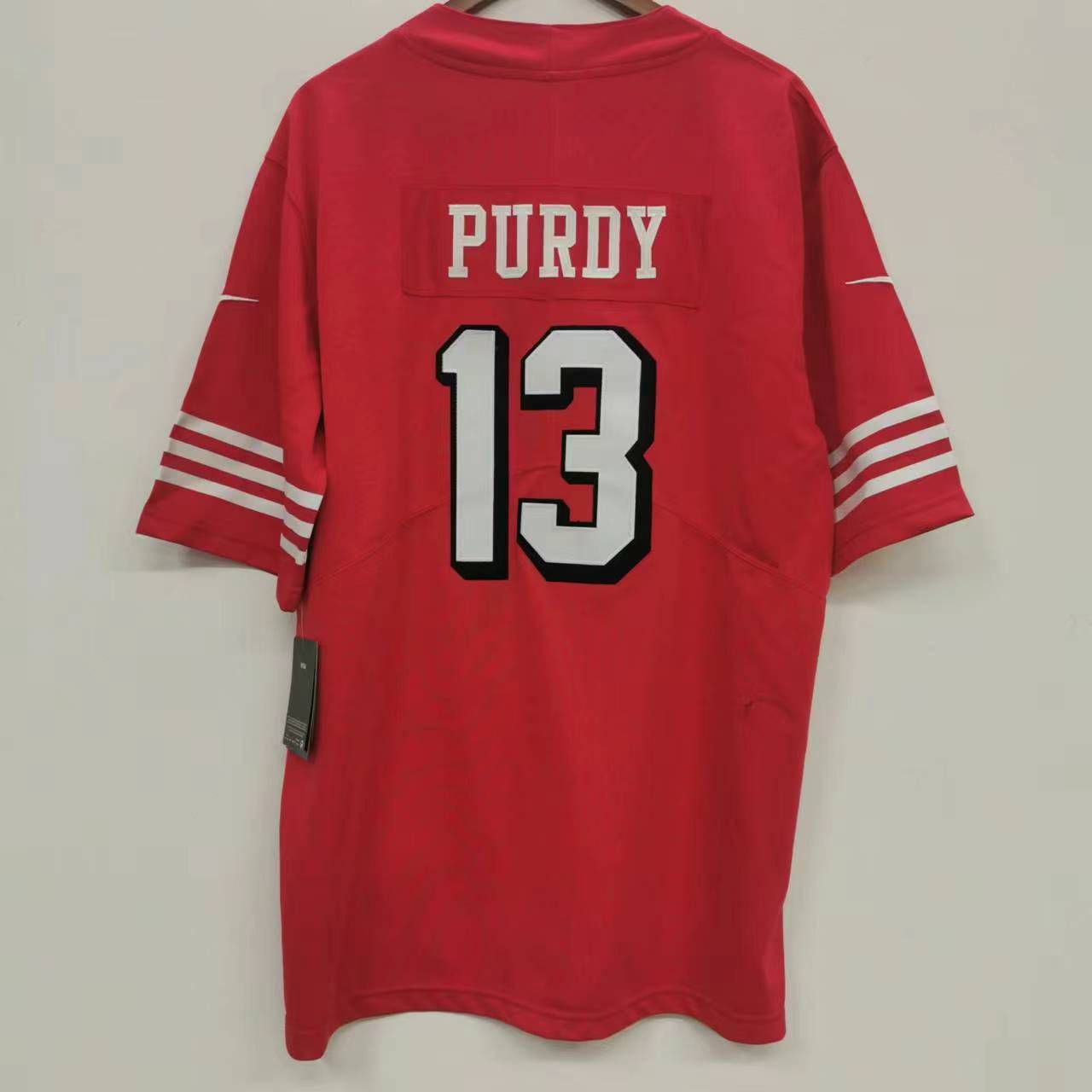 Brock Purdy San Francisco 49ers Jersey red NIKE