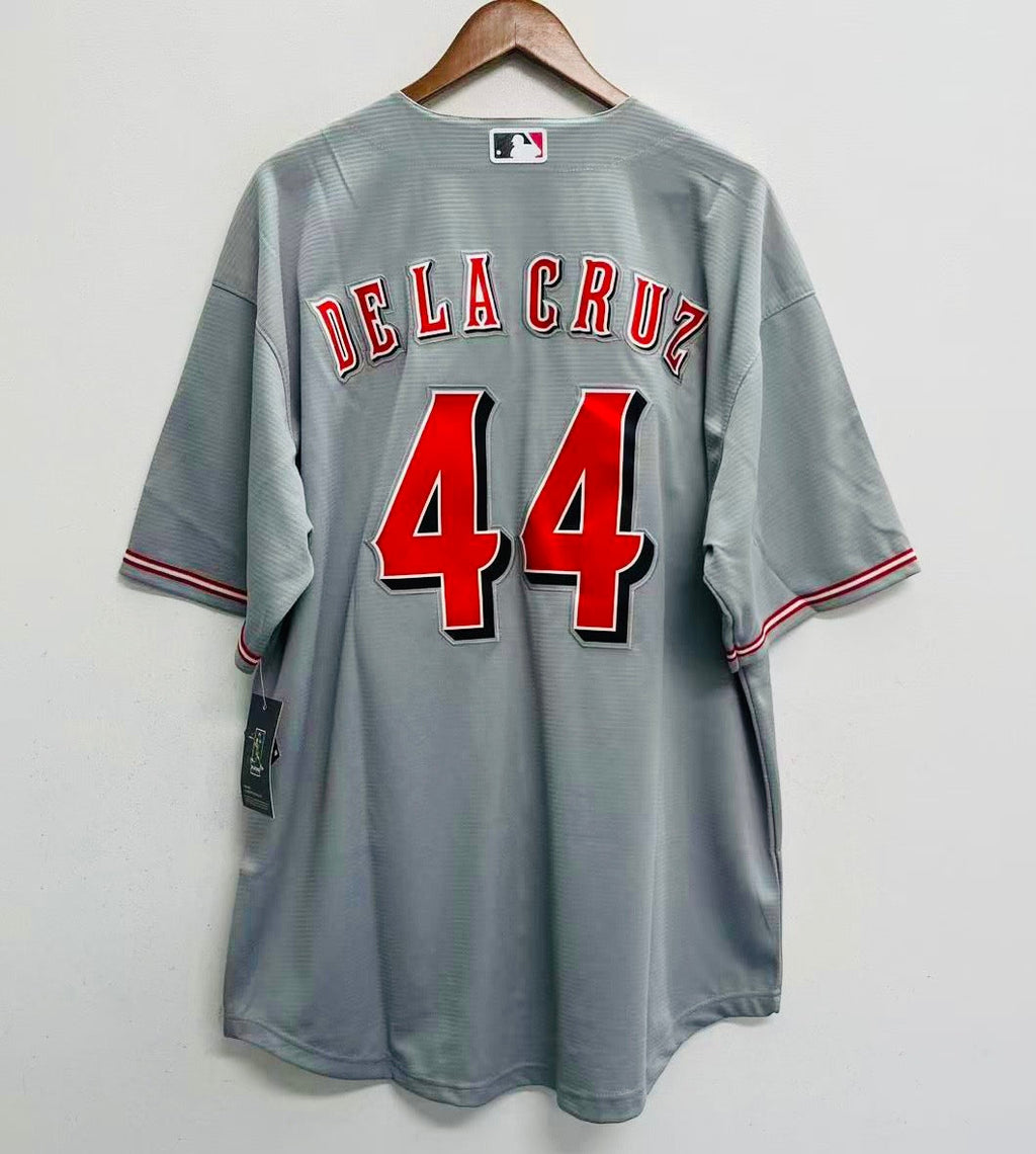 Elly De La Cruz Cincinnati Reds Official MLB Nike jersey gray