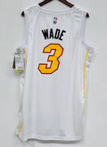 Dwyane Wade Miami Heat Official NBA Nike Jersey white