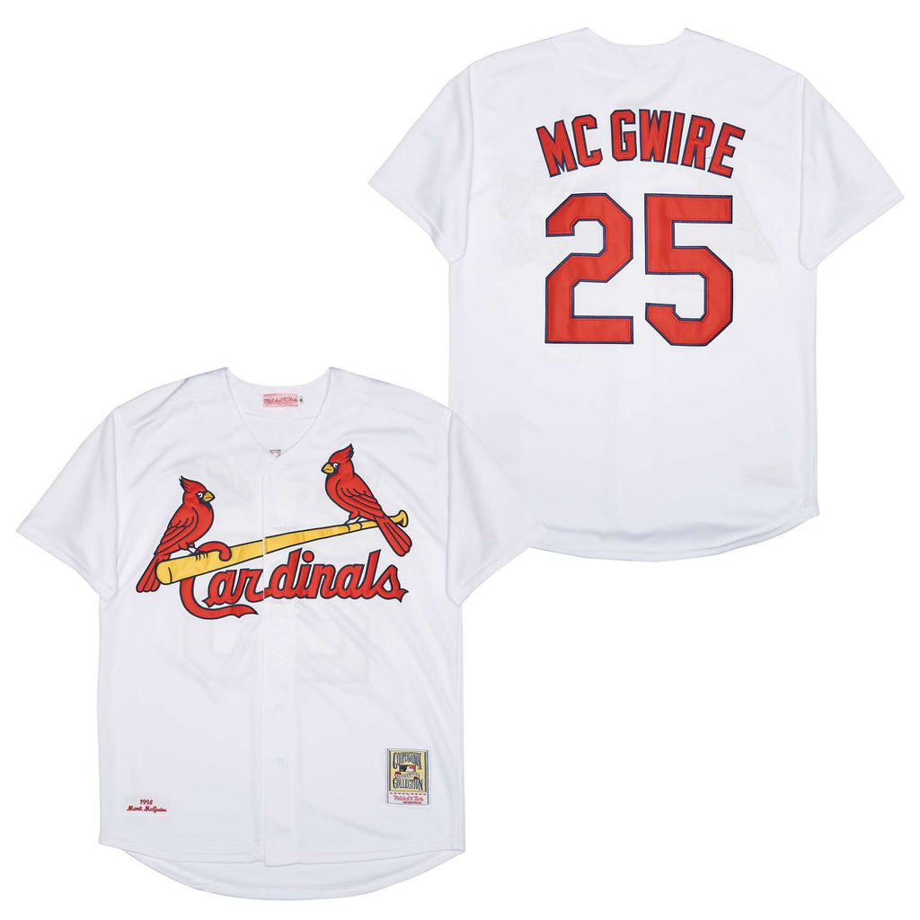 Mark McGwire St. Louis Cardinals Official MLB Jersey  Mitchell & Ness