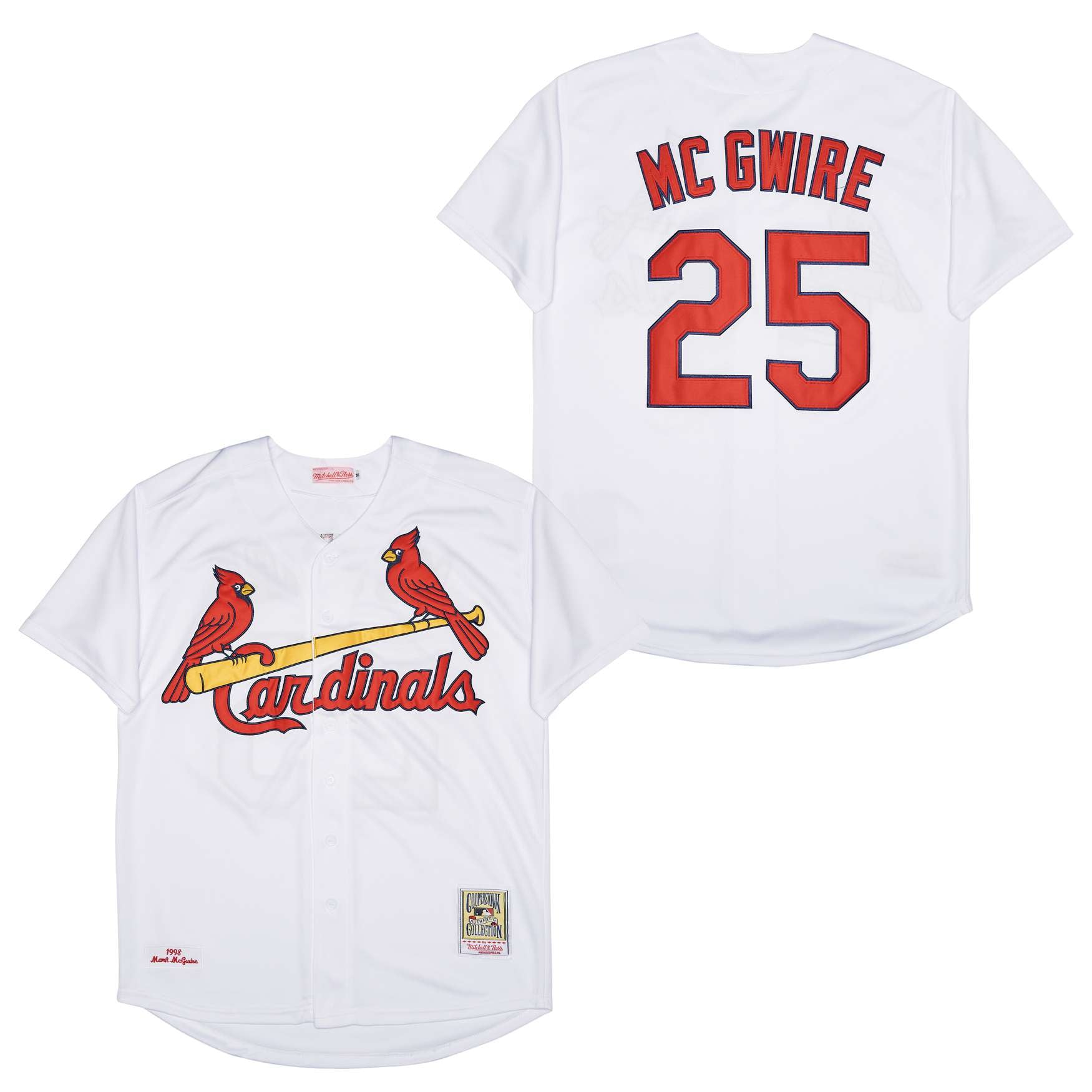 Mark McGwire St. Louis Cardinals Official MLB Jersey  Mitchell & Ness