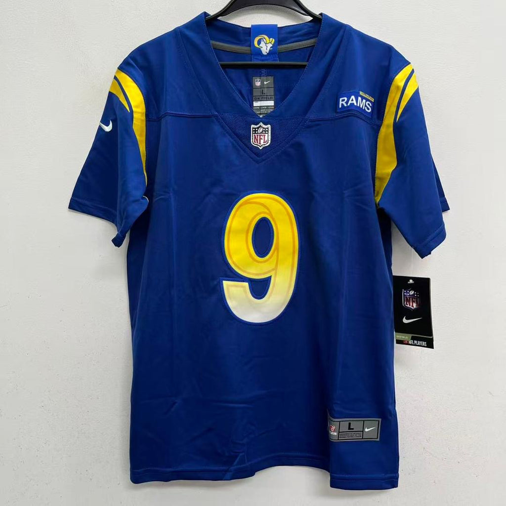 Matthew Stafford YOUTH KIDS Los Angeles Rams Official NFL Jersey blue