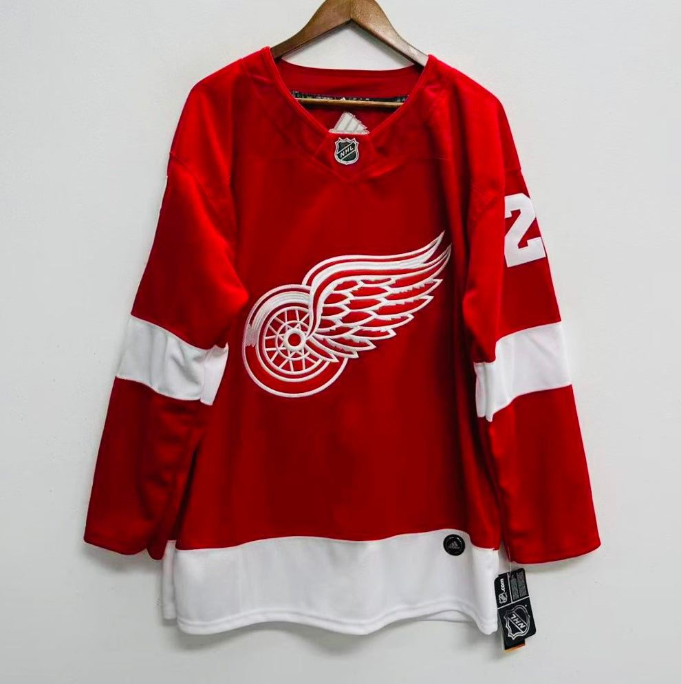Lucas Raymond Detroit Red Wings Official NHL Adidas Jersey