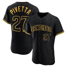 Nick Pivetta YOUTH KIDS San Diego Padres Official MLB Nike  Jersey black