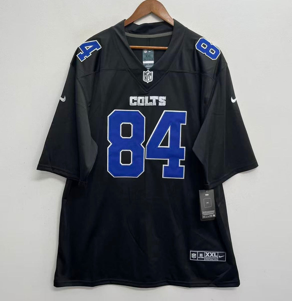 Tyler Warren Indianapolis Colts Official NFL Nike Jersey black