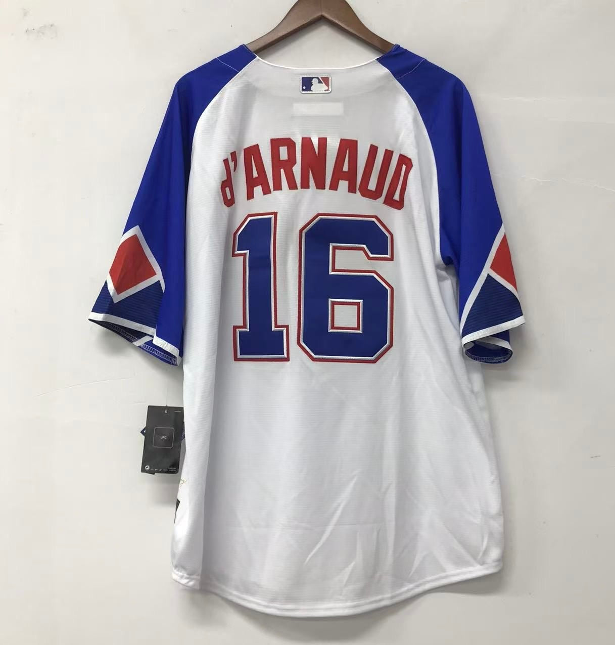 Travis d’Arnaud Atlanta Braves Jersey Nike City Connect Limited