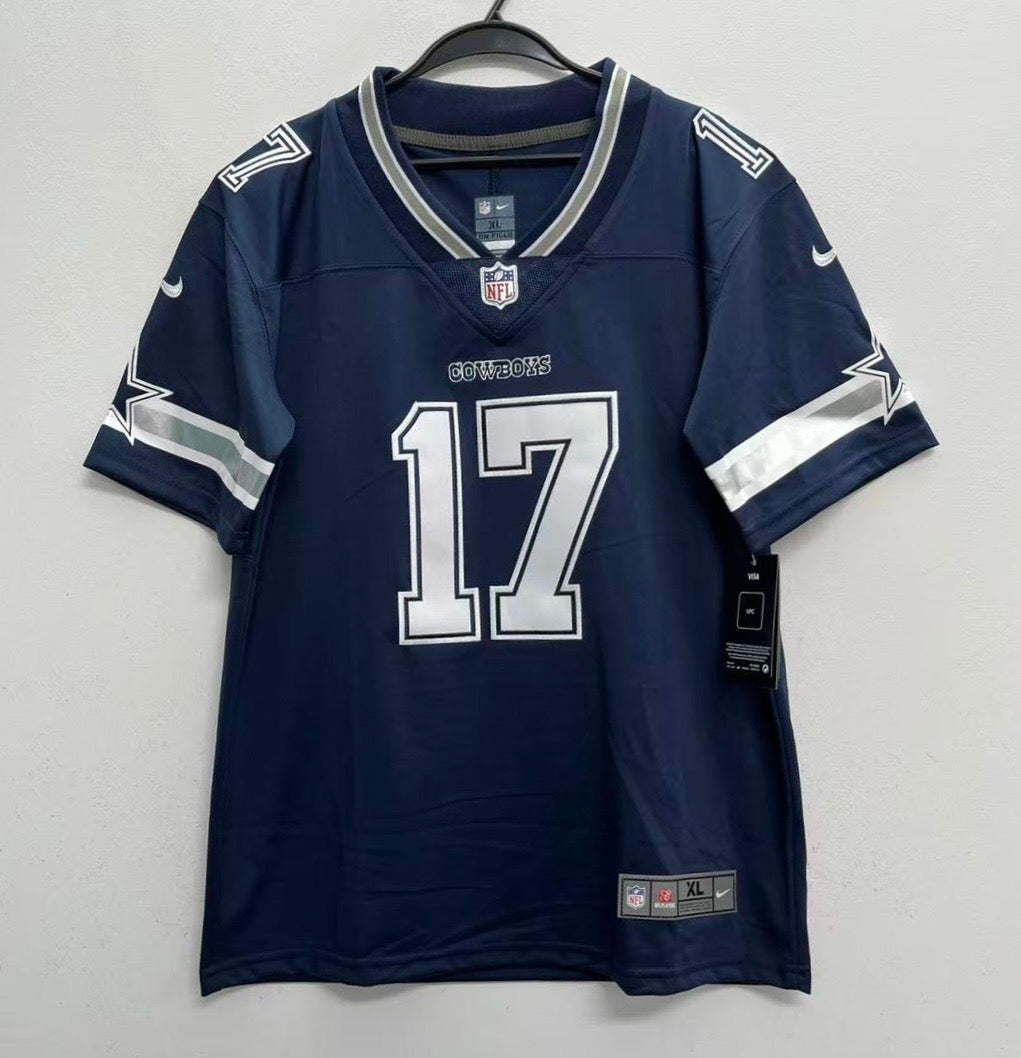 Brandon Aubrey YOUTH KIDS Dallas Cowboys Official NFL Jersey Navy blue