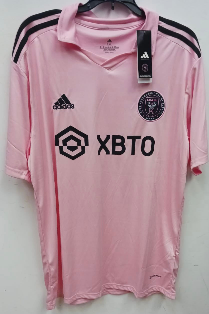 Lionel Messi Inter Miami Soccer Futbol Adidas Jersey pink adult sizes
