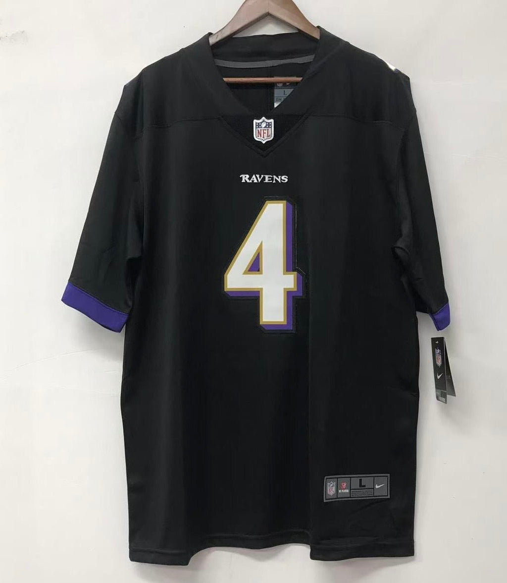 Zay Flowers Baltimore Ravens official Nike Jersey black