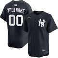 Any Name and Number customized YOUTH New York Yankees Official MLB Nike jersey dark blue