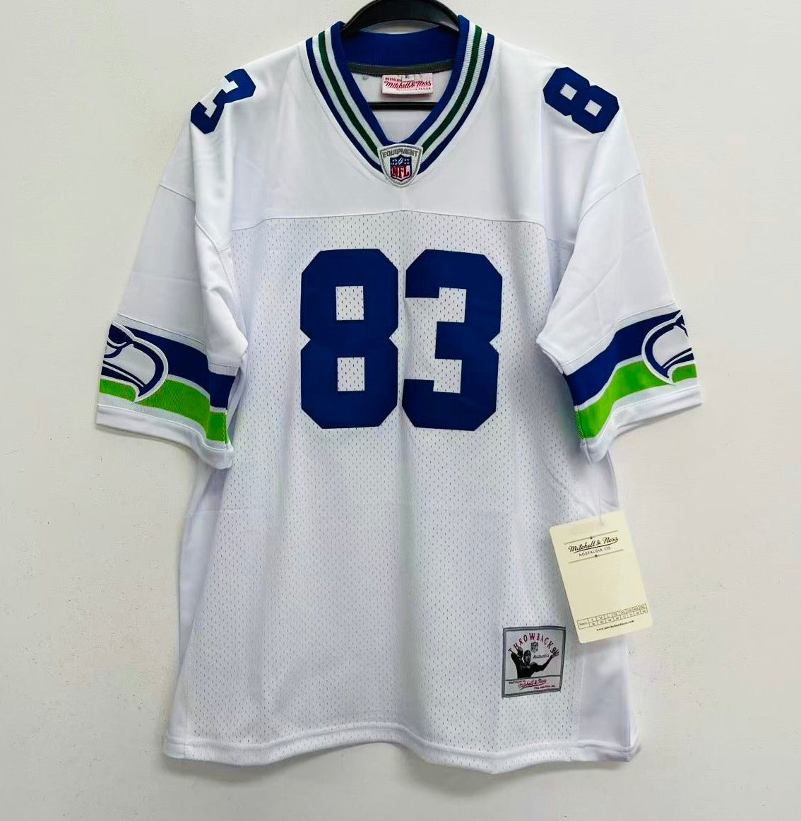 Steve Raible Seattle Seahawks Official NFL Jersey Mitchell & Ness
