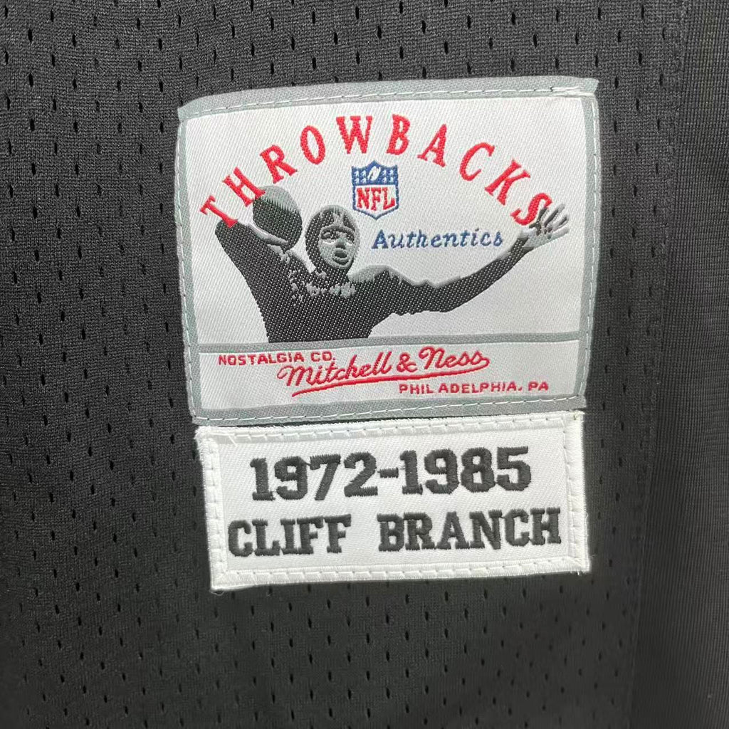 Cliff Branch Oakland Raiders Official NFL Mitchell & Ness Jersey