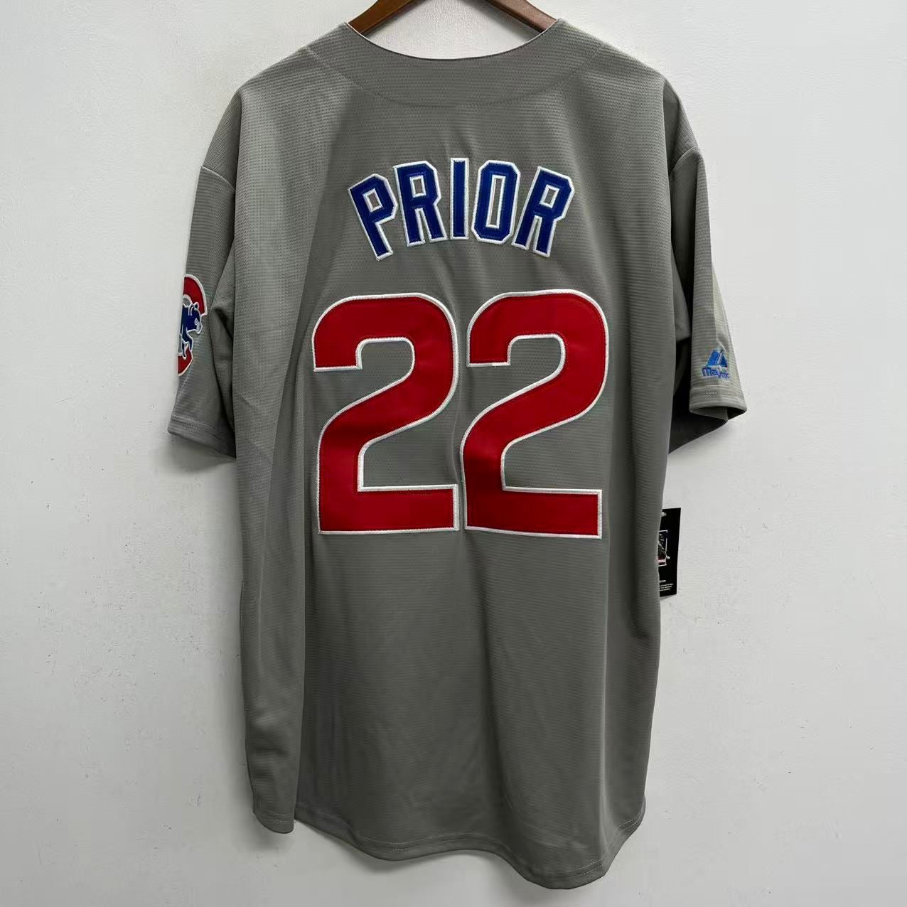 Mark Prior Chicago Cubs Official MLB Majestic Jersey
