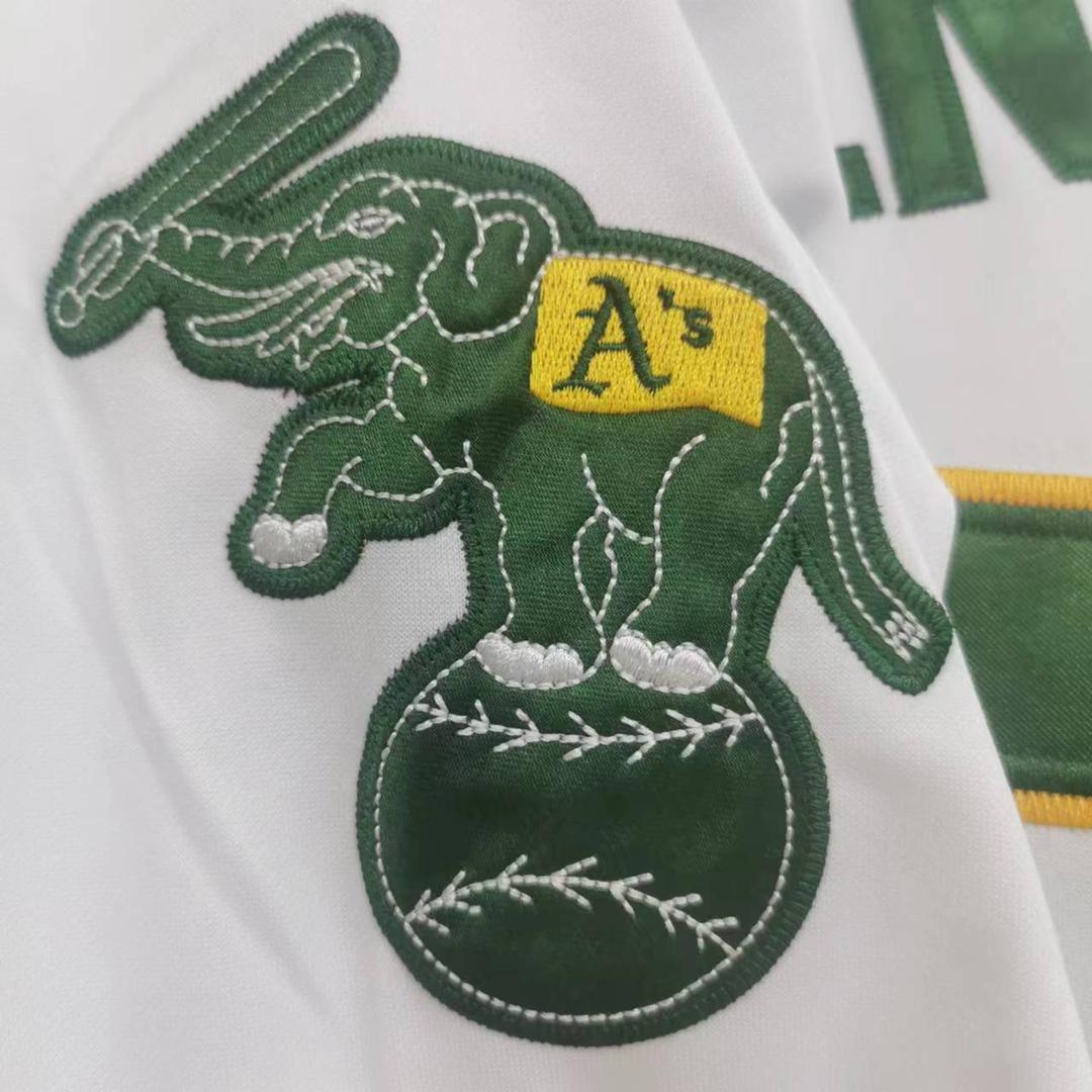 Rickey Henderson Oakland A’s Athletics Official MLB Nitchell & Ness Jersey