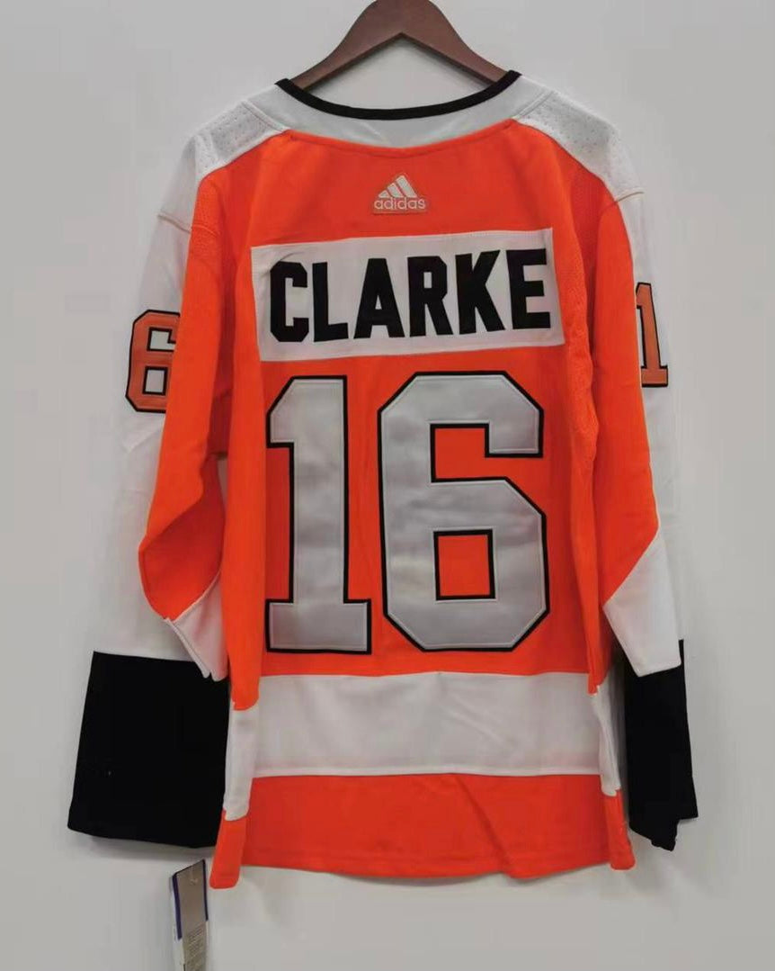 Bobby Clarke Philadelphia Flyers Official NHL Adidas  Jersey
