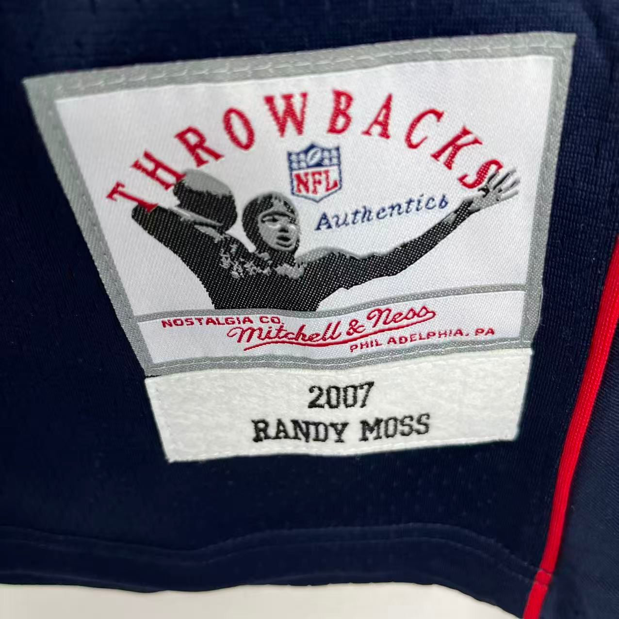 Randy Moss New England Patriots Official NFL Mitchell & Ness Jersey