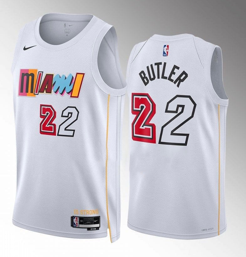Jimmy Butler Miami Heat Official NBA Jersey Nike White
