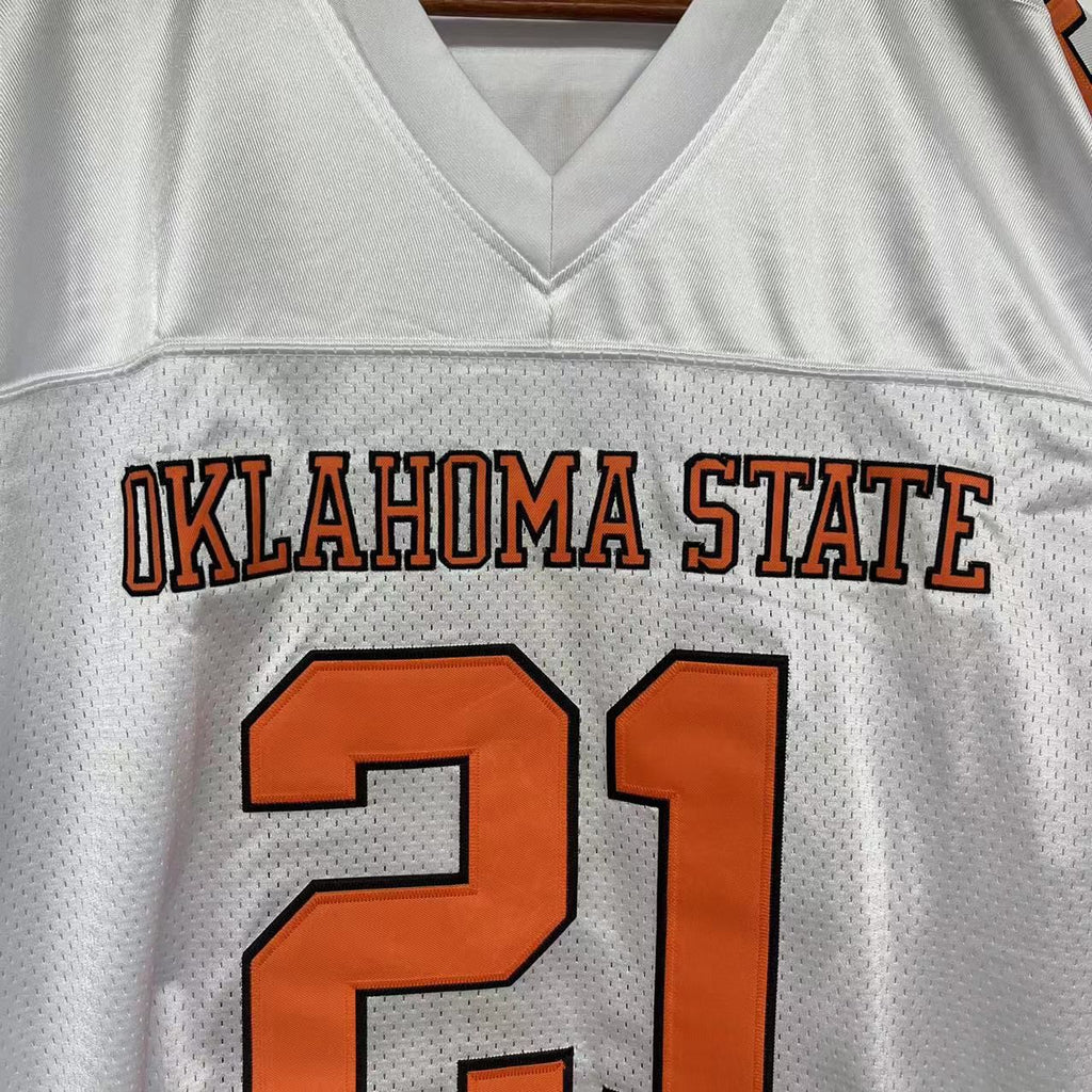 Barry Sanders Oklahoma State Official NCAA Gridiron Greats Jersey