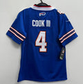 James Cook Buffalo Bills YOUTH KIDS Official NFL Nike Jersey