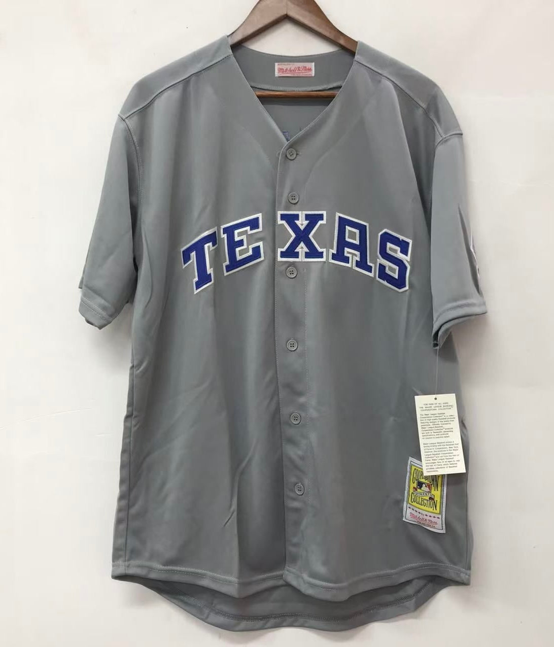 Nolan Ryan Texas Rangers Official MLB Jersey Mitchell & Ness