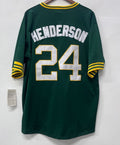 Rickey Henderson Oakland A’s Athletics Mitchell & Ness Jersey