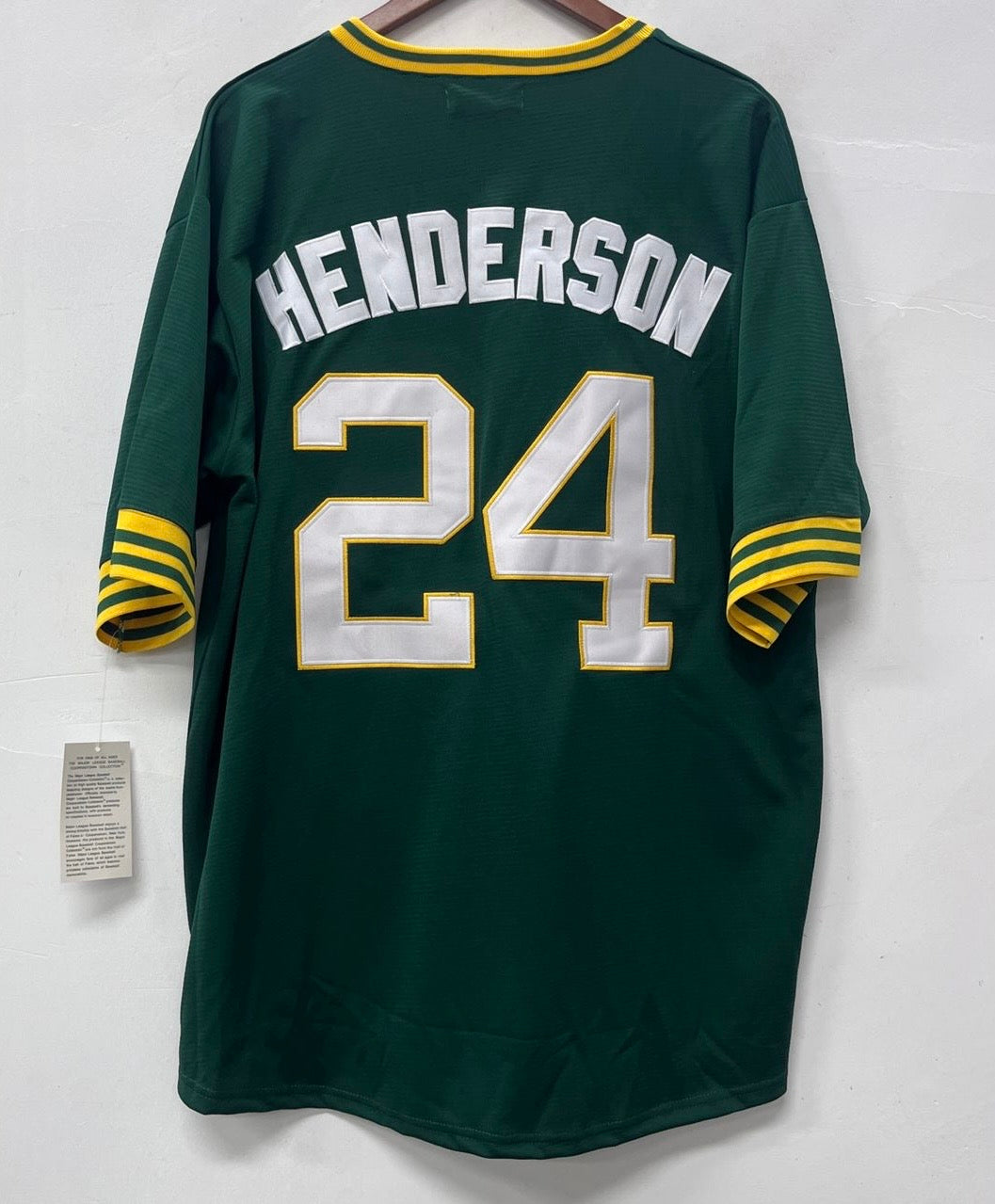 Rickey Henderson Oakland A’s Athletics Mitchell & Ness Jersey