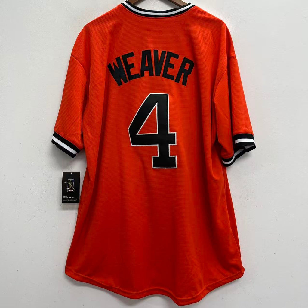 Earl Weaver 1971 Baltimore Orioles Official MLB Majestic Jersey