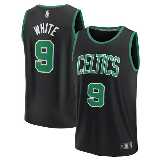 Derrick White Boston Celtics Official NBA Nike Jersey black