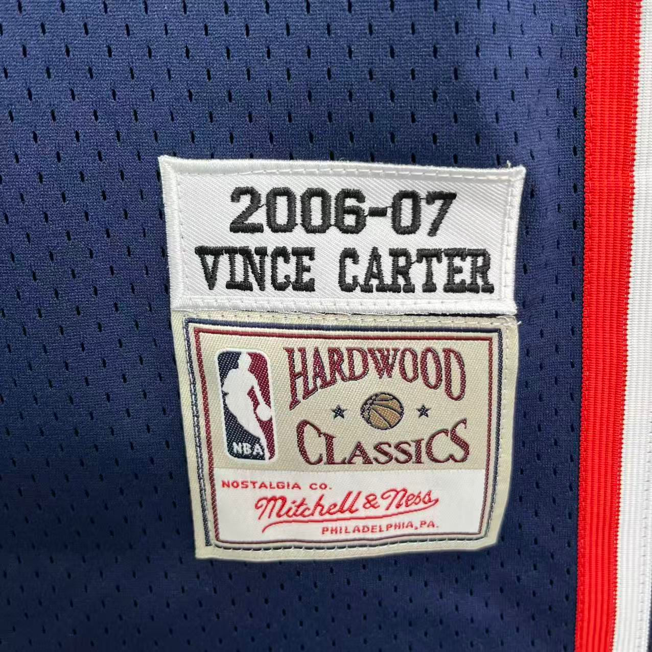 Vince Carter YOUTH KIDS New Jersey Nets Jersey Mitchell & Ness