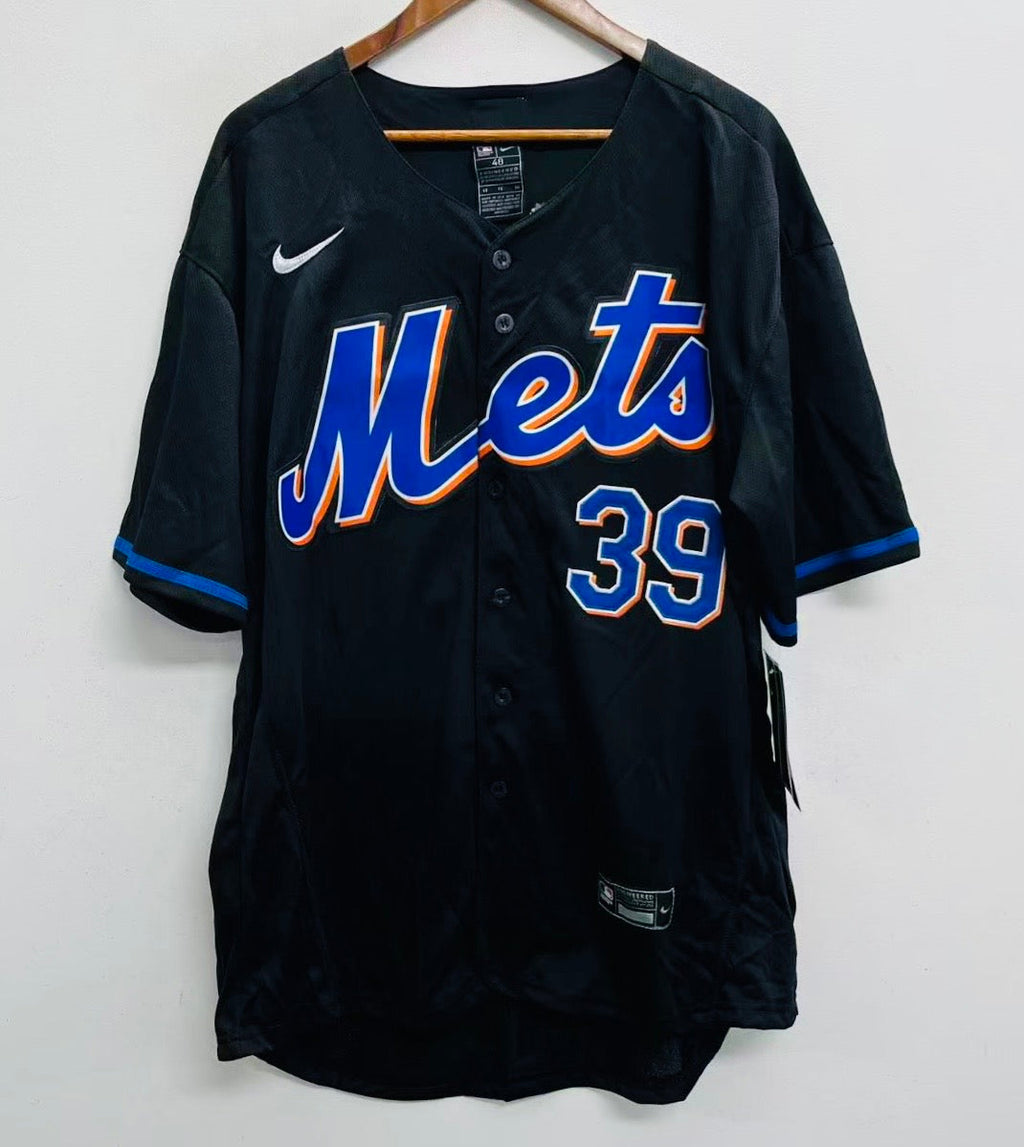 Edwin Diaz New York Mets Official MLB Nike Jersey black
