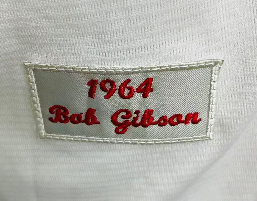 Bob Gibson 1964 St. Louis Cardinals Jersey Mitchell & Ness