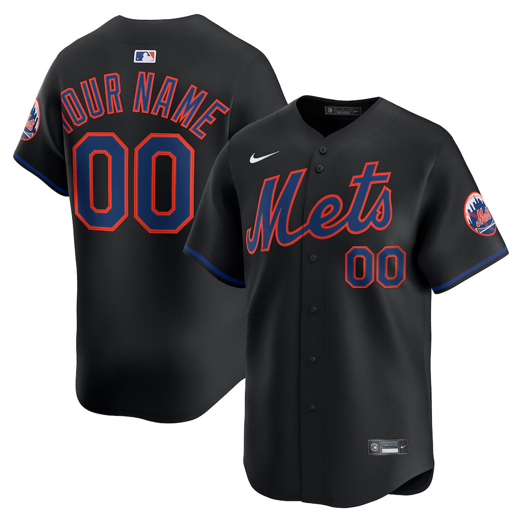 Any Name and Number customized YOUTH KIDS New York Mets Official MLB Nike jersey