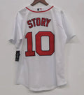 Trevor Story YOUTH KIDS Boston Red Sox Official MLB Nike Jersey white