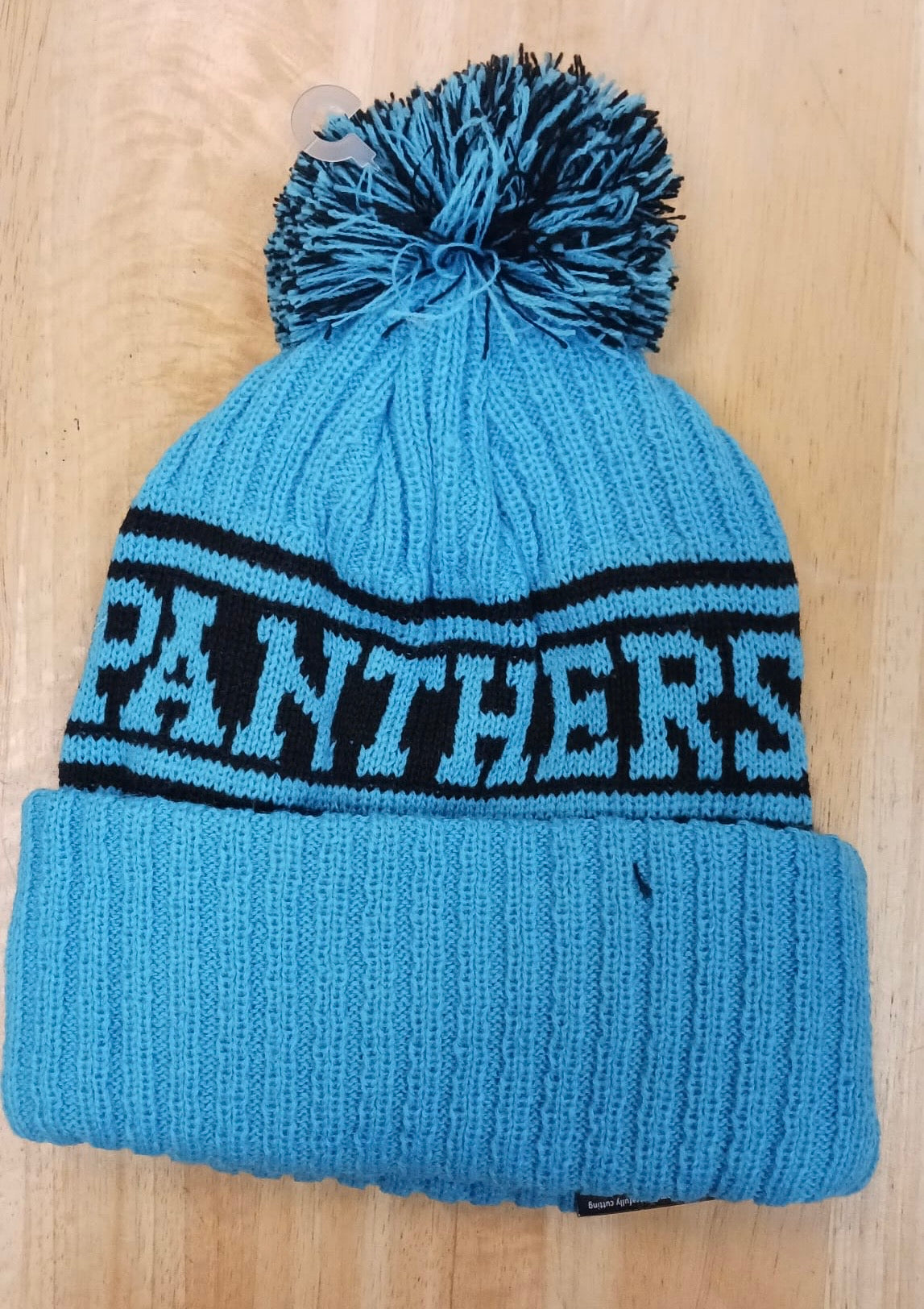 Carolina Panthers NFL New Era winter knit Hat with Pom Pom