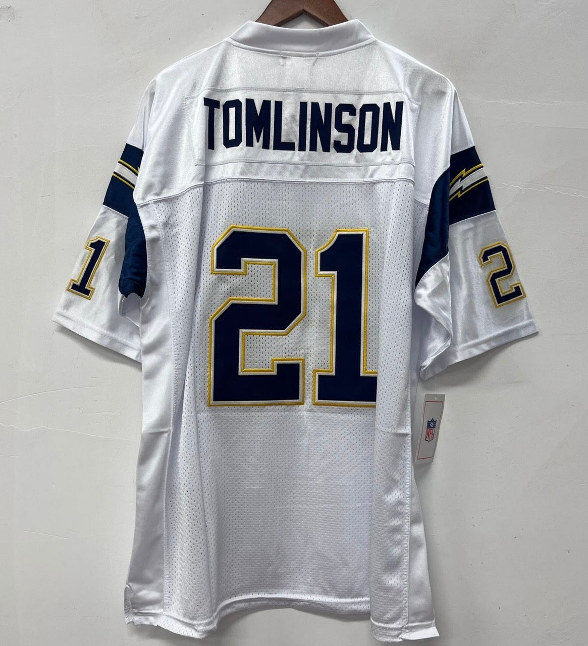 Ladainian Tomlinson San Diego Chargers Official NFL Jersey Mitchell & Ness white