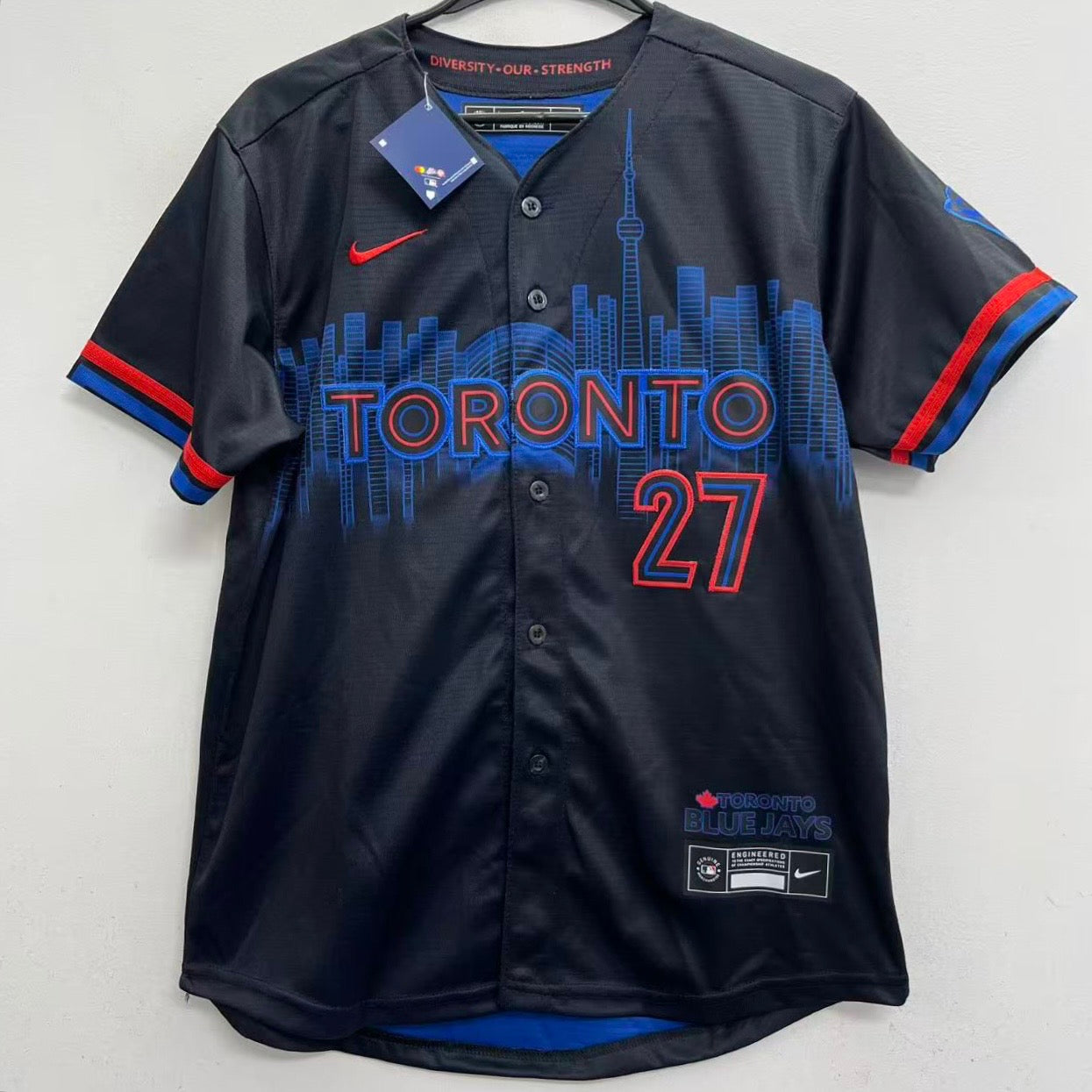 Vladimir Guerrero Jr. YOUTH KIDS Toronto Blue Jays Official MLB Nike City Connect Limited Jersey