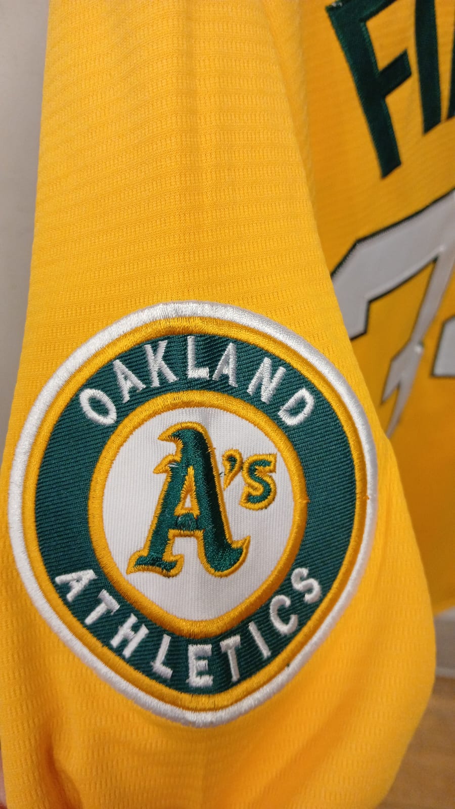 Rollie Fingers 1976 Oakland A’s Athletics Official MLB Mitchell & Ness Jersey