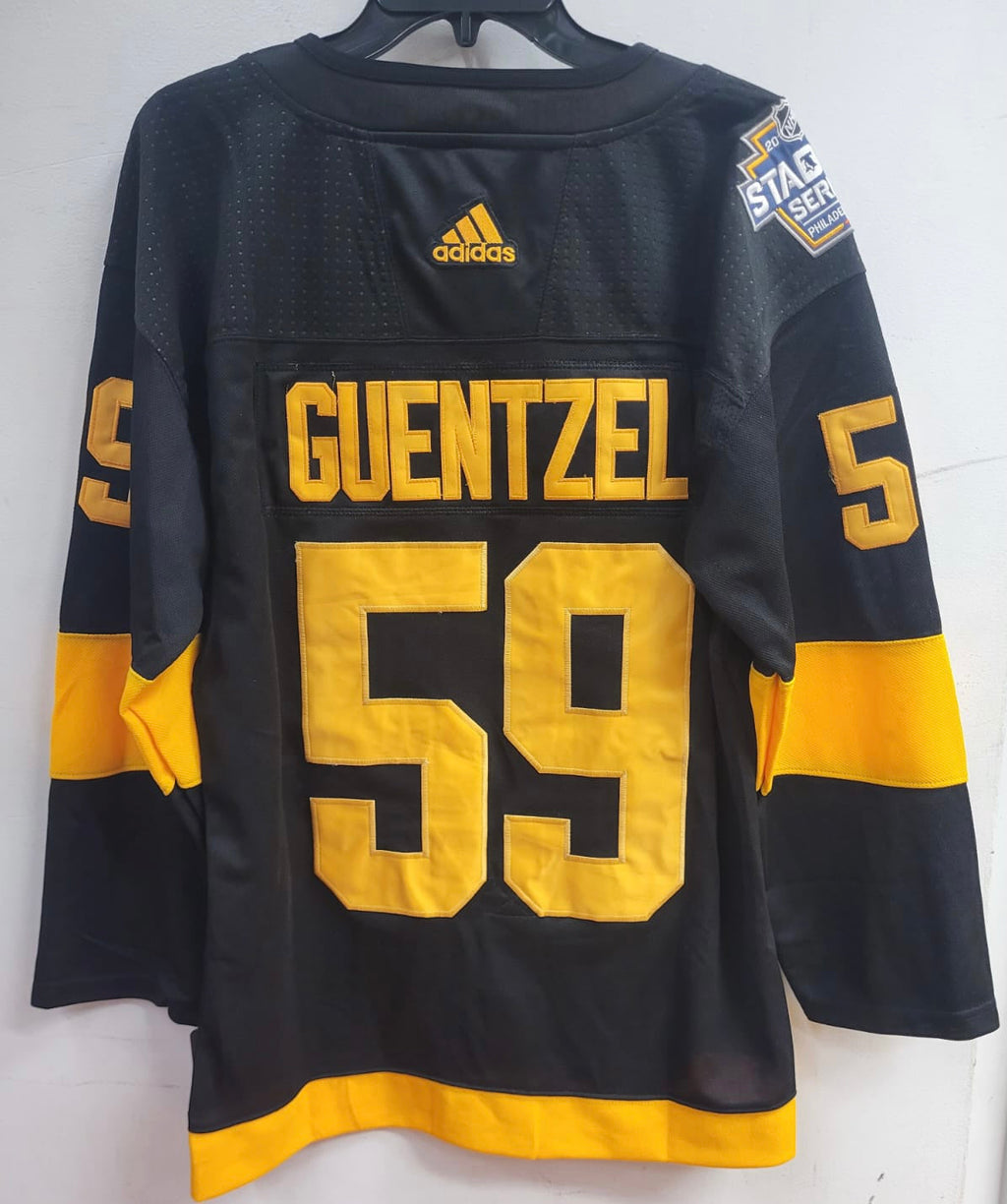 Jake Guentzel Pittsburgh Penguins Official NHL Adidas  Jersey black