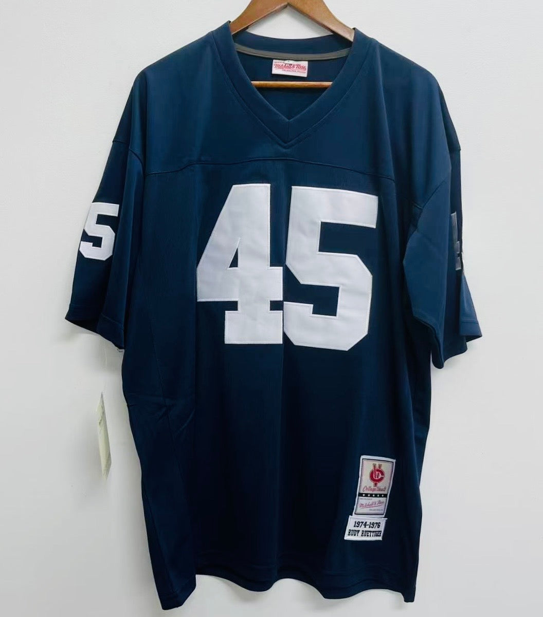 Rudy Ruettiger Notre Dame Fighting Irish jersey College Vault Mitchell & Ness