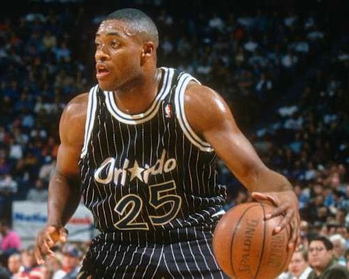 Nick Anderson Orlando Magic Official NBA Mitchell & Ness Jersey black