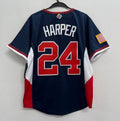 Bryce Harper YOUTH KIDS 2026 Team USA Baseball Official Nike Jersey blue