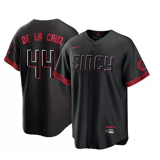 Elly De La Cruz YOUTH KIDS Cincinnati Reds Official MLB Nike City Connect Limited Jersey