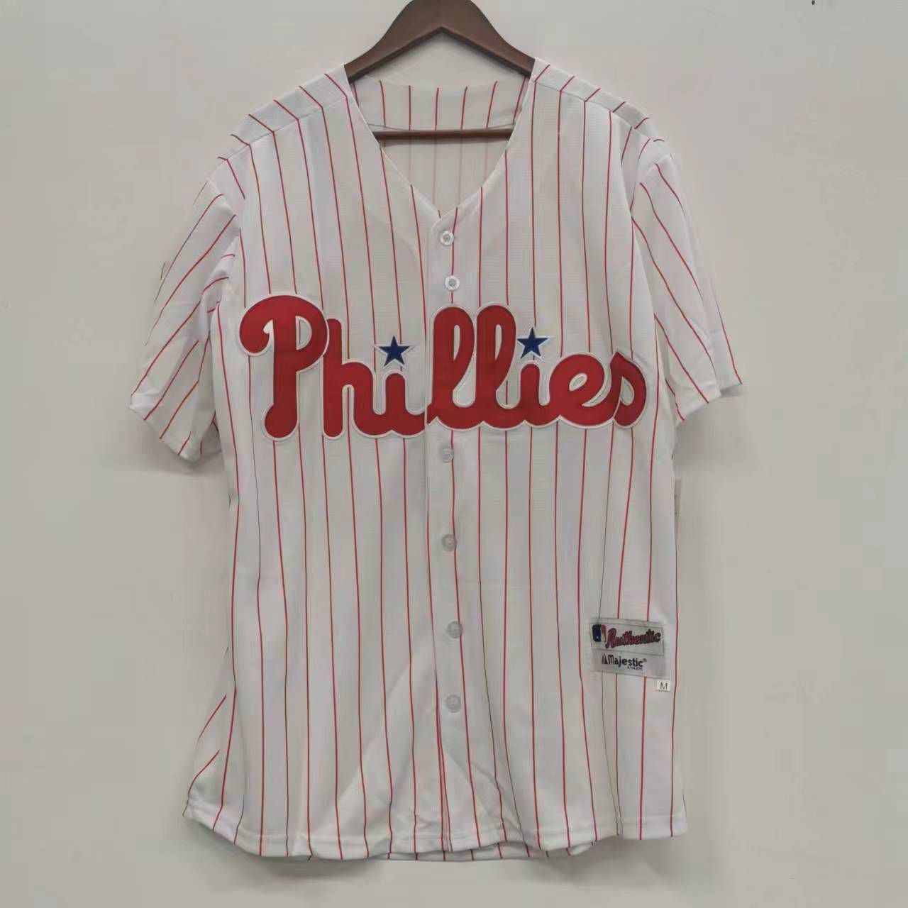 Carlos Ruiz Philadelphia Phillies 2008 World Series Jersey