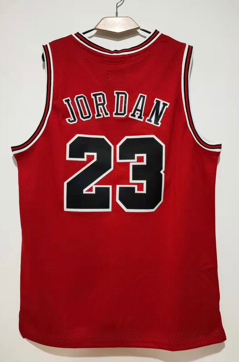 Michael Jordan 1984 Rookie Season Chicago Bulls Jersey Red