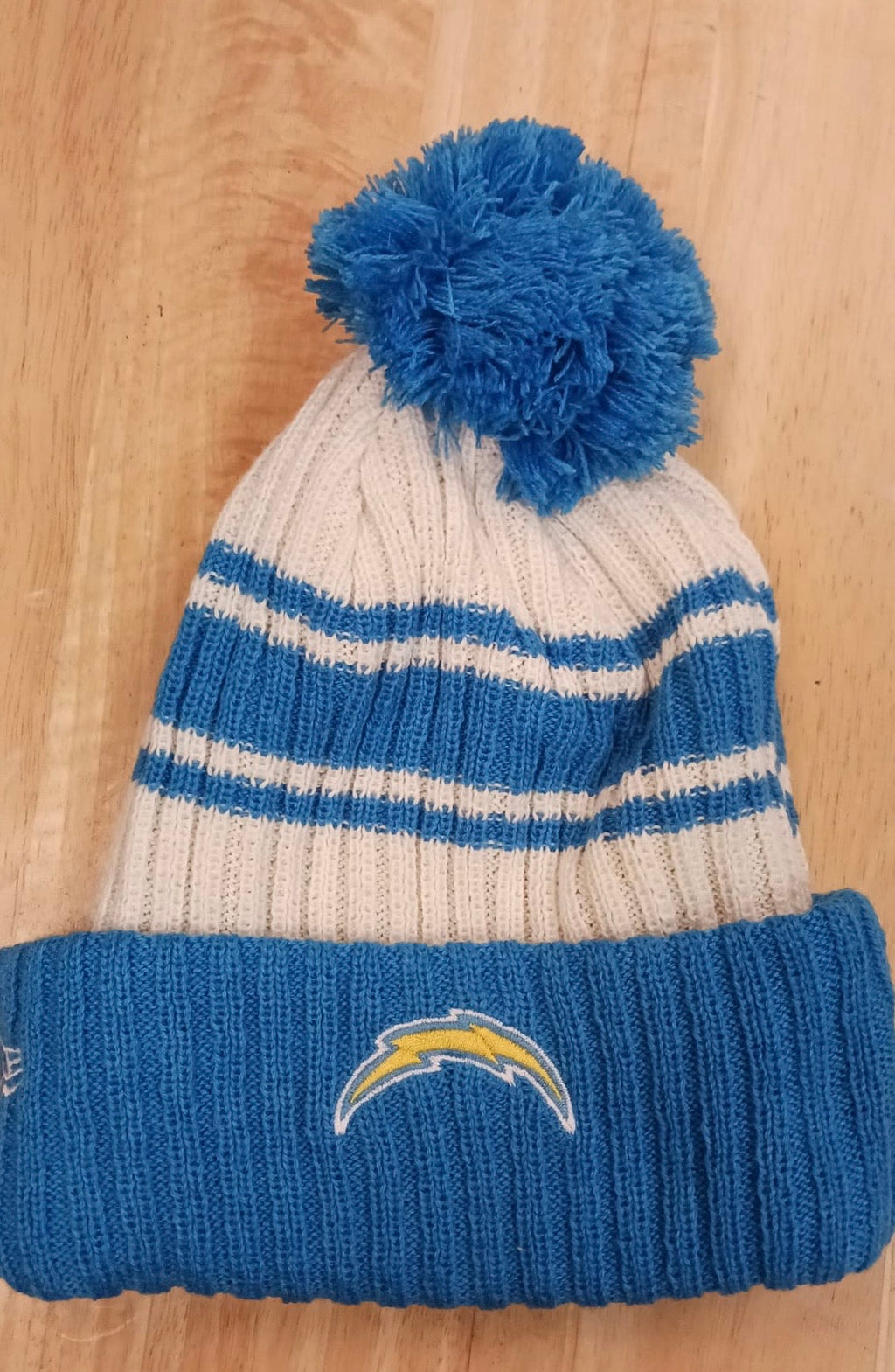 Los Angeles Chargers NFL New Era winter Hat with Pom Pom