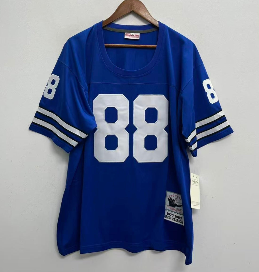 Drew Pearson Dallas Cowboys Official NFL Jersey  Mitchell & Ness blue