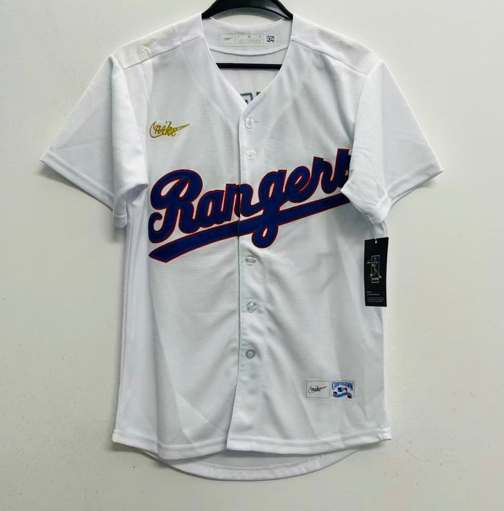 Nolan Ryan YOUTH KIDS Texas Rangers Official MLB Nike Jersey White