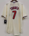 Trea Turner Philadelphia Phillies Official MLB Nike Jersey cream