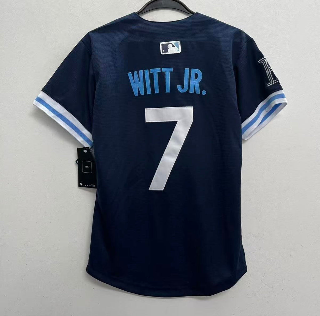 Bobby Witt Jr. YOUTH KIDS Kansas City Royals Official MLB Nike City Connect limited Jersey