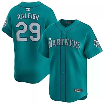Cal Raleigh Seattle Mariners Official MLB Nike Jersey